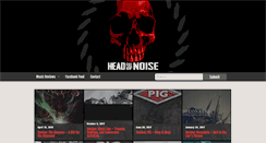 Desktop Screenshot of headfullofnoise.com