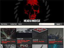 Tablet Screenshot of headfullofnoise.com
